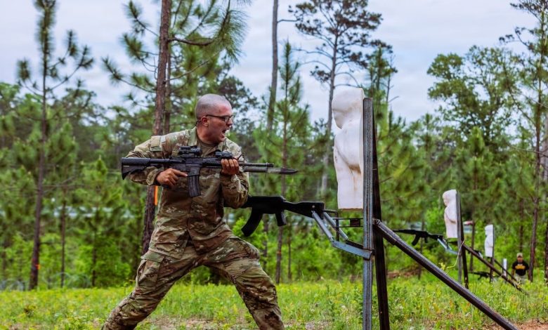 In an age of drones, Army Rangers will now stab through a new bayonet course