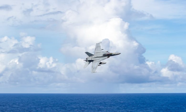 F/A-18 Super Hornet pilots practice touch-and-go landings — on Iwo Jima F/A-18 Super Hornet pilots practice touch-and-go landings — on Iwo Jima