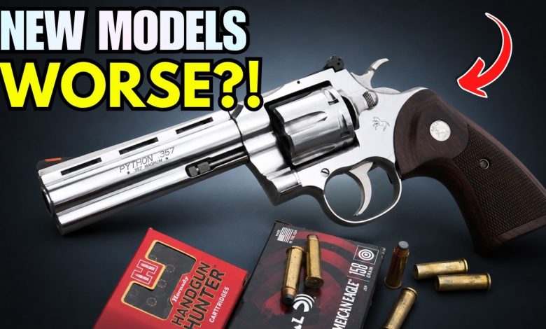 Why So Many New Revolvers Feel Worse Than 30-Year-Old Guns