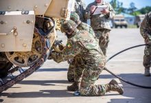 Scarlet for ya: Irish team takes first place on Bradleys in US Army’s armor competition despite having none at home