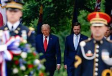 ‘They gave everything’: Trump salutes ‘guardian angels’ in Memorial Day address