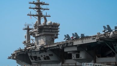USS Nimitz claims title of longest-serving aircraft carrier from ‘Big E’