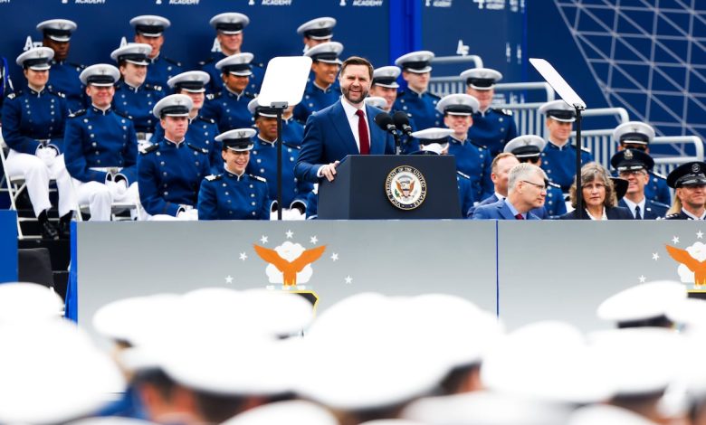 Vance advises Air Force Academy graduates to not concede decision making to AI