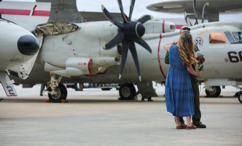 USS Gerald R. Ford air wing returns home after 11 months