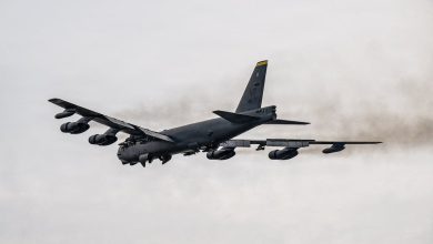 B-52 Stratofortress crashes after takeoff at California air base B-52 Stratofortress crashes after takeoff at California air base