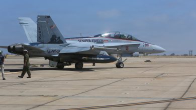 F/A-18 Hornet crashes in Washington state, wildfire subsequently reported