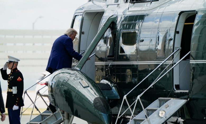 Trump heads to Camp David as questions swirl over Iran deal