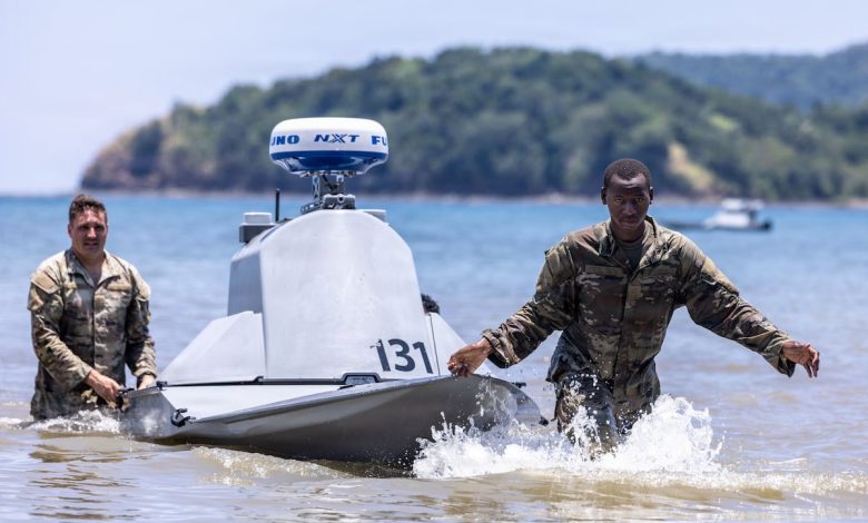 Army wants up to 100 drone boats to fill watercraft gap in Pacific