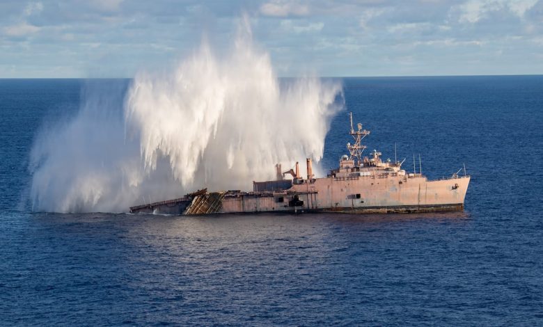 Japanese torpedo sends US ship to the ocean floor during Valiant Shield exercise