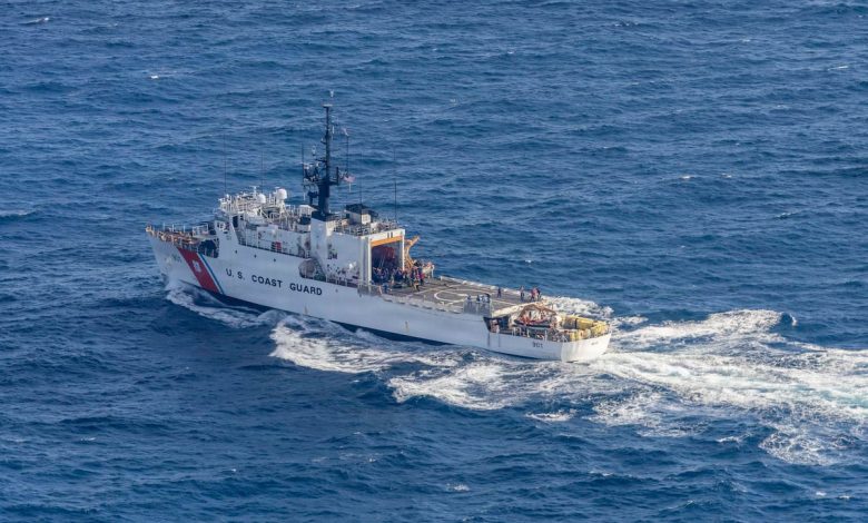 US Coast Guard has seized over 225,000 pounds of cocaine in eastern Pacific