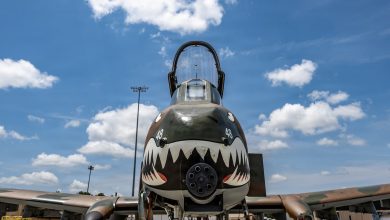 Air Force crew honors WWII-era Flying Tigers with A-10 paint job