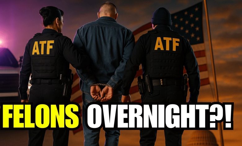 The ATF Just Turned Millions of Gun Owners into Felons‑ AGAIN