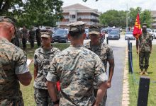 Marines recognized for response during North Carolina nightclub shooting