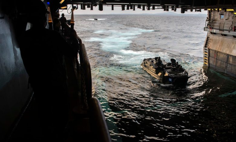US transfers retired Marine Corps AAVs to allies defending Black Sea region US transfers retired Marine Corps AAVs to allies defending Black Sea region