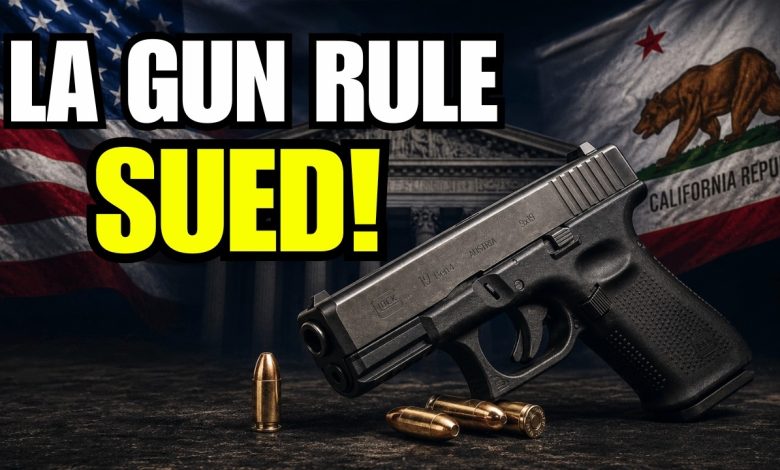 Los Angeles Just Got Sued Over Its One-Handgun-a-Month Rule!