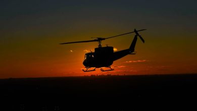 Air Force UH-1N helicopter makes emergency landing in DC after crew hears vibrations in flight