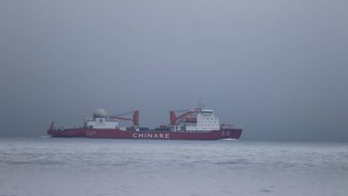Coast Guard monitors Chinese research vessel as it cuts through sovereign-US waters to the Arctic Coast Guard monitors Chinese research vessel as it cuts through sovereign-US waters to the Arctic