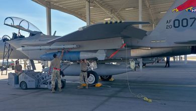 F-15EX drops bombs from an operational unit for the first time