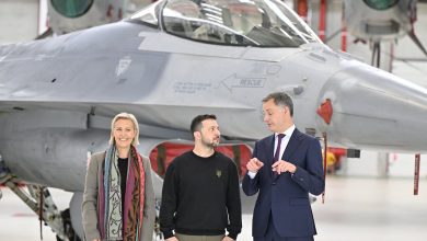 ‘Incredible work’: Ukrainian F-16 downs Russian fighter jet for first time