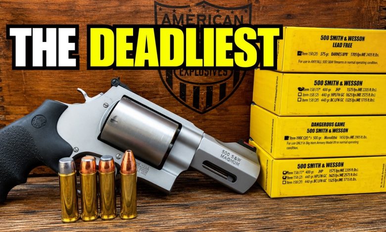 TOP 5 DEADLIEST Calibers for Revolvers! – #1 Will Shock You!