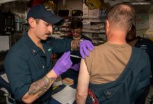 Navy announces new flu vaccination requirements for sailors