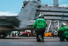 USS George Washington operating in South China Sea as China-Philippines tension escalates