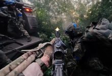 Ukrainian Forces Storm Russian Held Positions During Heavy Combat Operation • Insane Helmet Cam