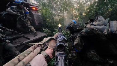 Ukrainian Forces Storm Russian Held Positions During Heavy Combat Operation • Insane Helmet Cam