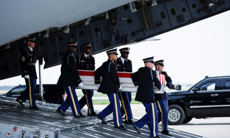4 US soldiers killed in Iran war return to American soil 4 US soldiers killed in Iran war return to American soil