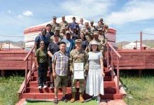 He left Mongolia to pursue higher education. He returned as a US soldier.
