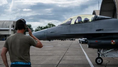 Air Force begins piloted flights, autonomy tests for modified F-16s Air Force begins piloted flights, autonomy tests for modified F-16s