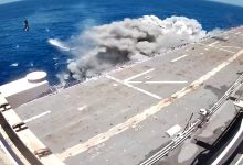 See what it’s like to be on a ship getting hit by US missiles