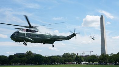 Transportation secretary working on telecom issues after close call involving Marine One