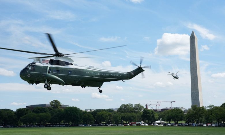 Transportation secretary working on telecom issues after close call involving Marine One Transportation secretary working on telecom issues after close call involving Marine One