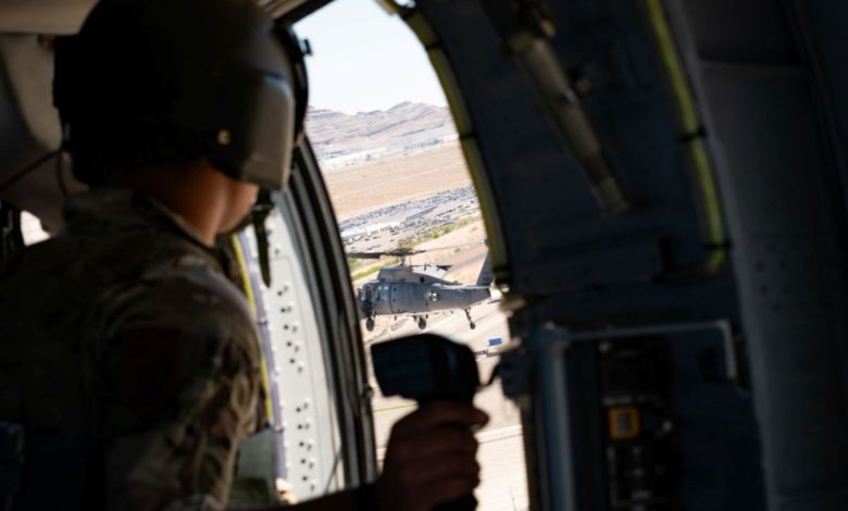 Airmen rescue 5 Navy sailors in California with HH-60Ws Airmen rescue 5 Navy sailors in California with HH-60Ws