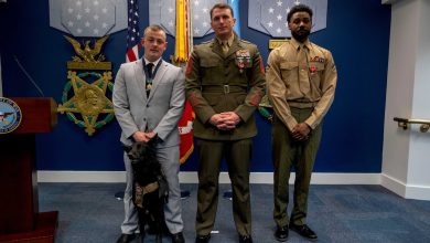 Pentagon upgrades awards for 3 Marines at Abbey Gate attack