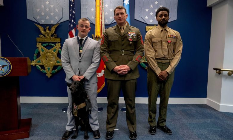 Pentagon upgrades awards for 3 Marines at Abbey Gate attack Pentagon upgrades awards for 3 Marines at Abbey Gate attack