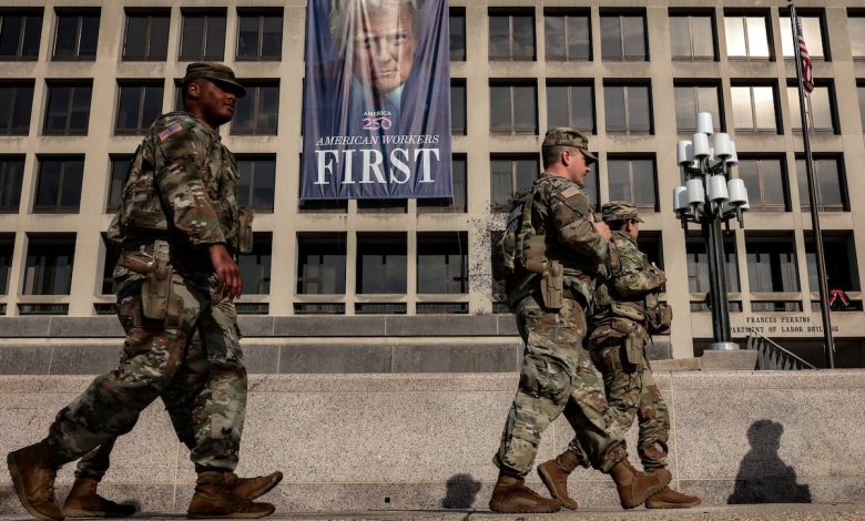 Thousands of soldiers now roam Washington’s streets. They seldom stop crime.