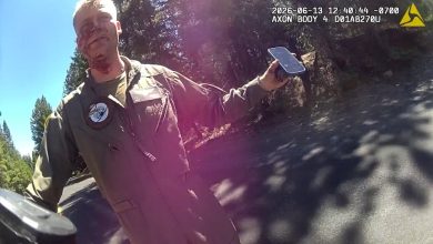 ‘As close as it gets’: Bodycam footage shows Marine pilot walking away from crashed F/A-18 Hornet