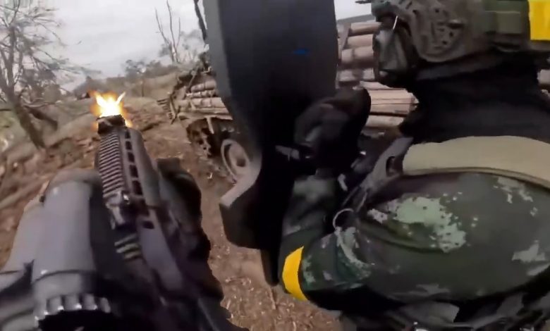 Special Forces Tactical Ballistic Shield Bunker Assault Helmet Cam Combat Footage