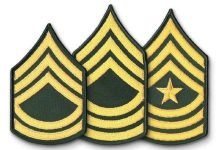 Army commanders can recommend rank bump for NCOs in first sergeant roles