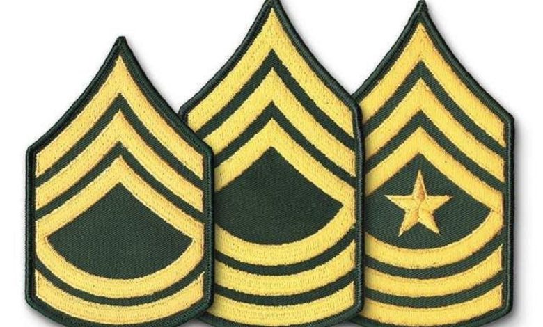 Army commanders can recommend rank bump for NCOs in first sergeant roles