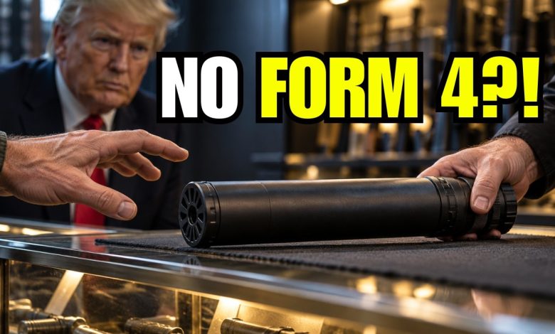 Some Suppressors Are Leaving Shops Without Form 4 — Here’s the Catch