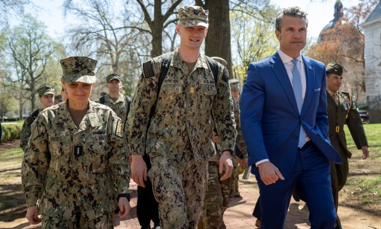 Hegseth halts tenure appointments for civilian faculty at military academies Hegseth halts tenure appointments for civilian faculty at military academies