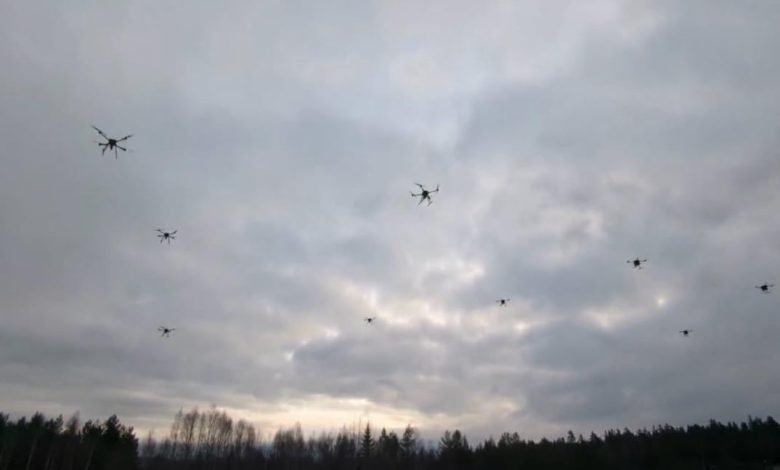 US Air Force seeks ‘rapidly deployable’ drone swarms for base security US Air Force seeks ‘rapidly deployable’ drone swarms for base security