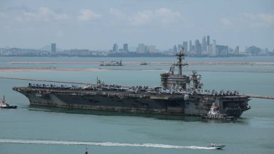 After over 200 days at sea, USS Abraham Lincoln arrives in Thailand