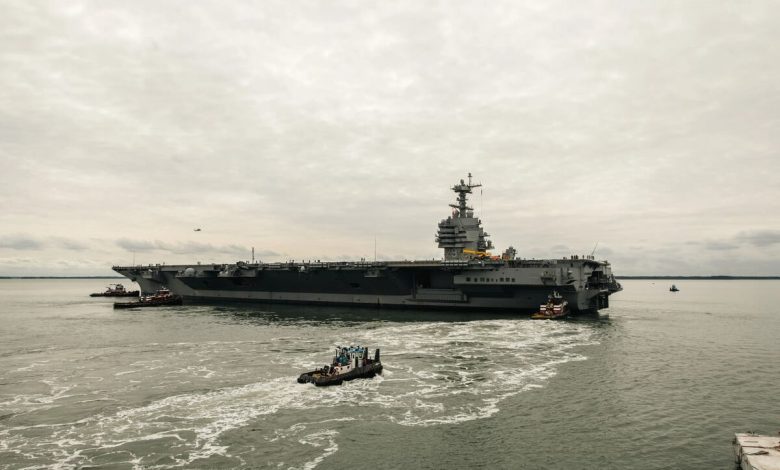 US Navy signs off on ‘preliminary acceptance’ of aircraft carrier USS John F. Kennedy