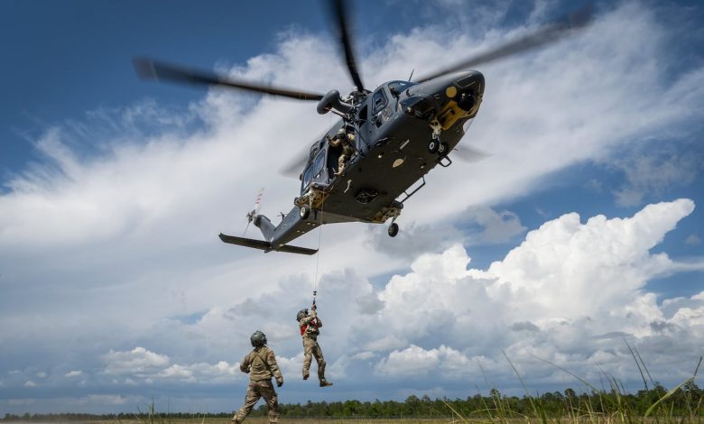 Boeing adds to big week with first full-rate Grey Wolf helicopter order Boeing adds to big week with first full-rate Grey Wolf helicopter order