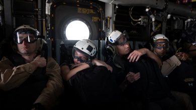 Aboard the USS George Washington, young sailors adjust to war with Iran Aboard the USS George Washington, young sailors adjust to war with Iran